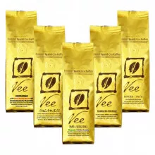 Vee's Probier-Set 4: Außergewöhnliche Kaffees - Täglich frisch und schonend für Sie geröstet. Seit 1999 |