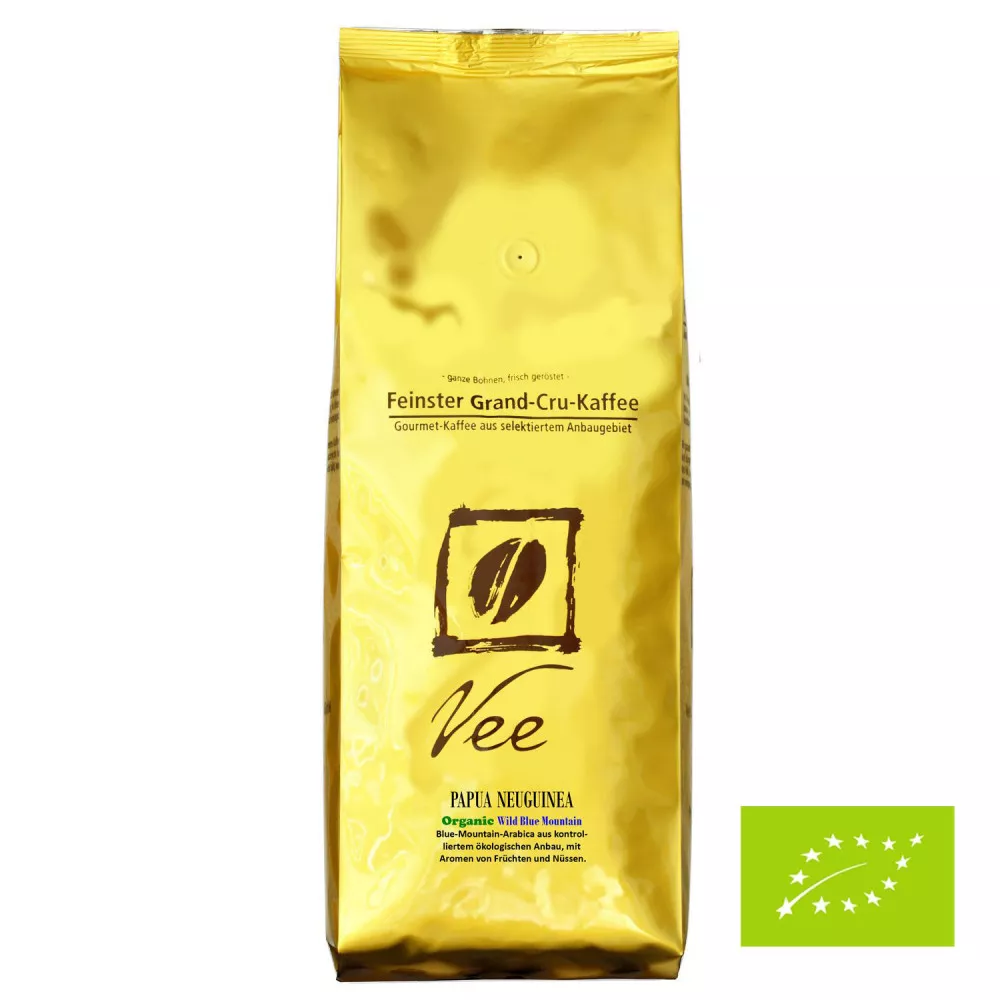 Vee's Kaffee - PAPUA NEUGUINEA - Organic Wild Blue Mountain "Business" - Angebot speziell für Firmen - Täglich frisch und schon