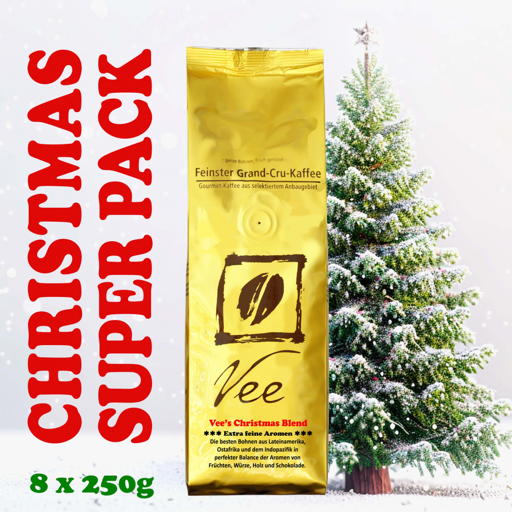 Vee's CHRISTMAS BLEND - Freshly and gently roasted for you every day. Since 1999 | Vee's CHRISTMAS BLEND - Freshly and gently roasted for you every day. Since 1999 |